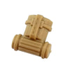 Minifig World War II Military Backpack with Gas Mask Canister - Tan - Backpack