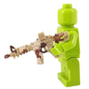 Minifig Toy Desert CAMO M4A4 - Rifle