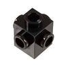 1x1 with 4 Studs on Sides Black (1 each) - Bricks
