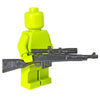 Minifig Sniper Rifle with Scope Gunmetal Grey - Rifle