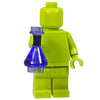 Minifig Indigo Clear Bottle - Accessories