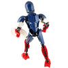 Brick Capt America Figure (42 Pieces) - Buildable Figure