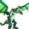 Brick King Ghidorah Figure (672 Pieces) - Buildable Figure