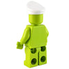 Minifig World War II Officer’s Cap White - Headgear