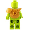 Minifig Gold City Watch Armor - Armor