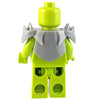Minifig Silver Horned Plate Armor - Armor