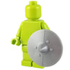 Minifig Silver Thrall Shield - Shield