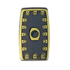 Minifig Black & Gold Roman Shield - Shield