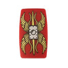 Minifig Red Roman Scutum Shield v2 - Shield