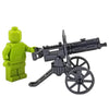 Minifig World War II PM 1910 Maxim Machine Gun Grey - Heavy Weapon