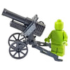 Minifig World War II 76mm Mountain Gun Grey - Heavy Weapon