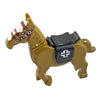 Minifig Pack Horse - Mocha - Animals
