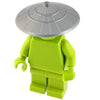 Minifig Asian Conical Hat - Grey - Headgear