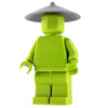 Minifig Asian Conical Hat - Grey - Headgear