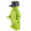 Minifig Black Patrol/Baseball Cap - Headgear
