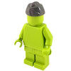 Minifig Military Garrison Cap - Dark Grey - Headgear