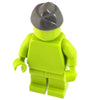 Minifig Military Garrison Cap - Dark Grey - Headgear