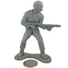 Large Army Soldier Flamethrower - Grey - Collectable