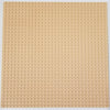 Minifig 32x32 Dots Building Block Baseplates - Tan - Baseplate