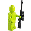 Minifig Long Barrel Sniper Rifle - Rifle