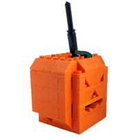 Brick Block Head Great Pumpkin - Buildable Figure