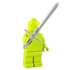 Minifig Toy Claymore Sword Silver - Sword