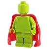 Minifig Molded Red Cape - Clothing