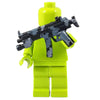 Minifig CAMO MP5 with Compact Stock and Light - Machine Gun