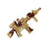 Minifig Desert CAMO HK416 SpecOps - Machine Gun
