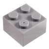 2x2 Brick GREY (1 each) - Bricks