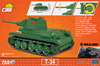 COBI T-34 Tank 1:48 Scale (268 Pieces) - Tanks
