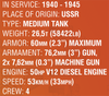 COBI T-34 Tank 1:48 Scale (268 Pieces) - Tanks