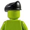 Minifig Black Beret - Headgear