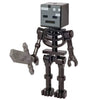 Minifig Cube Head Skeleton Black - Minifigs