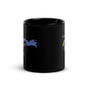 Brick Forces Heroes with Dark Knight Black Glossy Mug