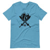 Brick Forces Alpine Unit Short-Sleeve Unisex T-Shirt - Ocean Blue / S - Printful Clothing