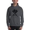 Brick Forces Alpine Unit Unisex Hoodie - Dark Heather / S - Printful Clothing