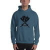 Brick Forces Alpine Unit Unisex Hoodie - Indigo Blue / S - Printful Clothing