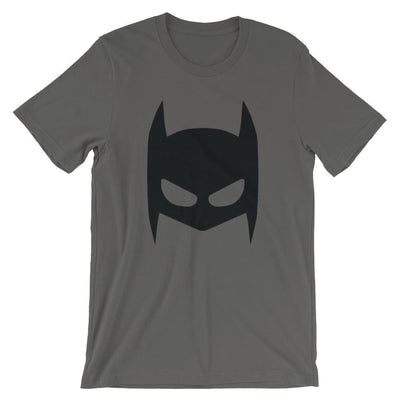 Brick Forces Bat Mask Short-Sleeve Unisex T-Shirt - Asphalt / S