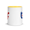 Brick Forces BF Mug with Color Inside - Printful Clothing