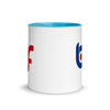 Brick Forces BF Mug with Color Inside - Printful Clothing