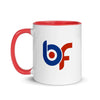 Brick Forces BF Mug with Color Inside - Printful Clothing
