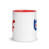 Brick Forces BF Mug with Color Inside - Printful Clothing