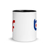 Brick Forces BF Mug with Color Inside - Printful Clothing