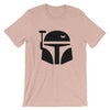 Brick Forces Boba Short-Sleeve Unisex T-Shirt - Heather Prism Peach / XS