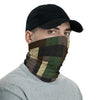Brick Forces BRICKuflage Woodland Neck Gaiter - Printful Clothing