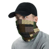 Brick Forces BRICKuflage Woodland Neck Gaiter - Printful Clothing