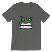 Brick Forces Green Face Short-Sleeve Unisex T-Shirt - Asphalt / S