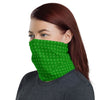 Brick Forces Green Brick Neck Gaiter - Printful Clothing