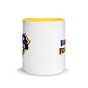 Brick Forces Heroes Mug with Color Inside - Printful Clothing